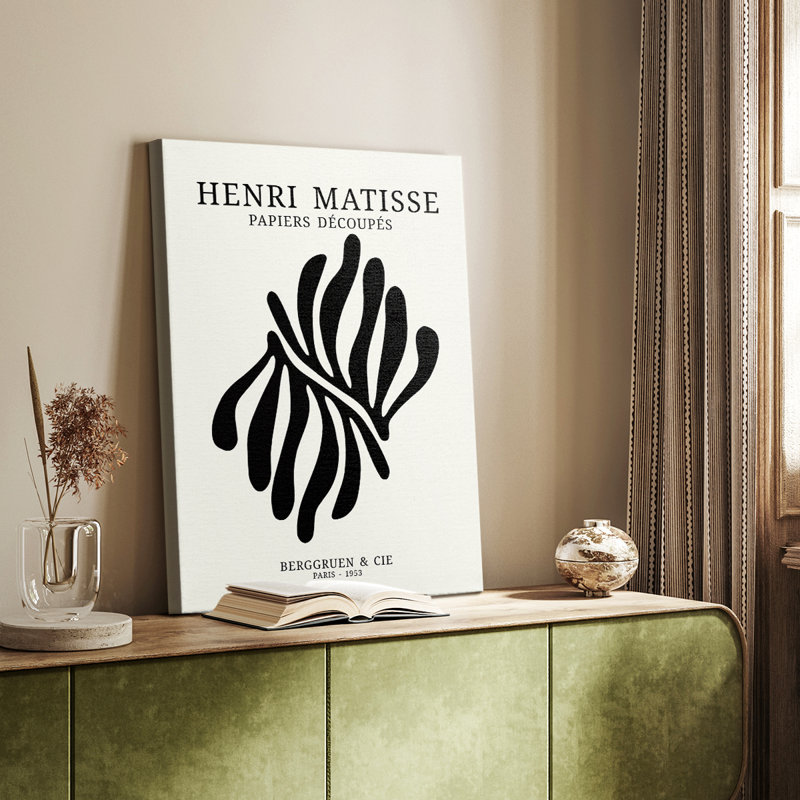 Matisse CDIX, reproduction encadrée - galerie Cavas sur mesure, H 27 po x l 18 po