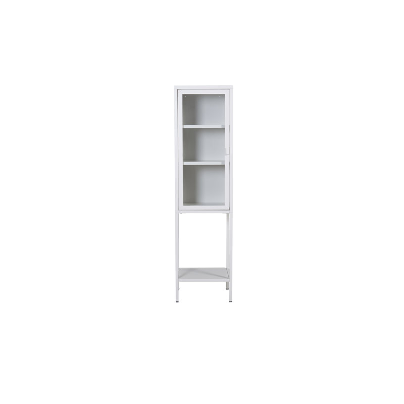 Dirit 150cm H x 40.5cm W Standard Bookcase, White