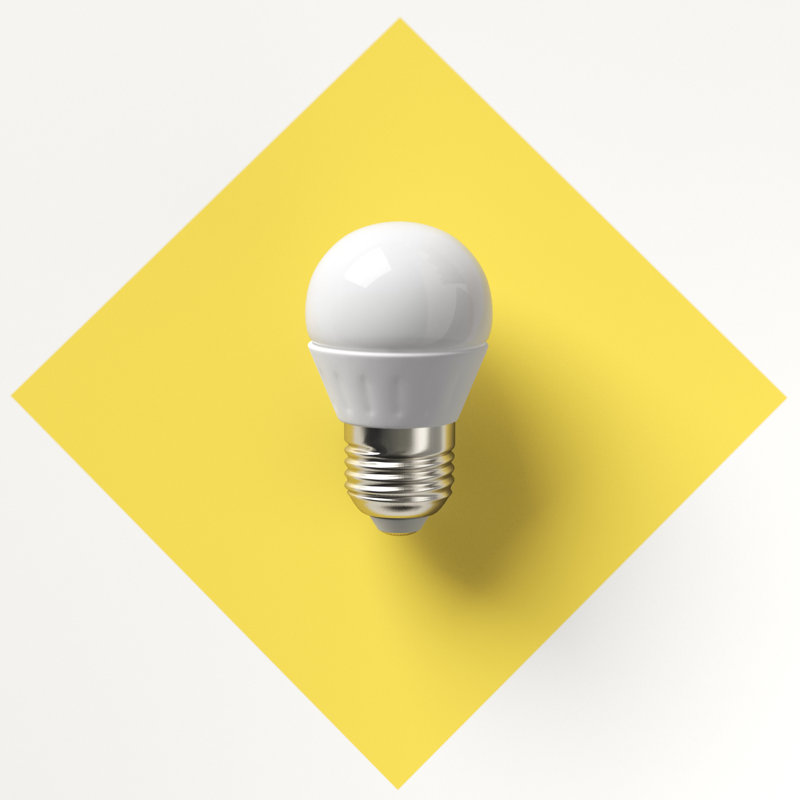Keiko 4W E27 LED Light Bulb, Cool