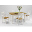 Pols 46cm H Solid Wood Cross Back Side Chair-17198087