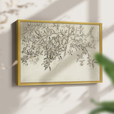 Vintage Sketch Work-XLVIII -Framed Print - Restickable