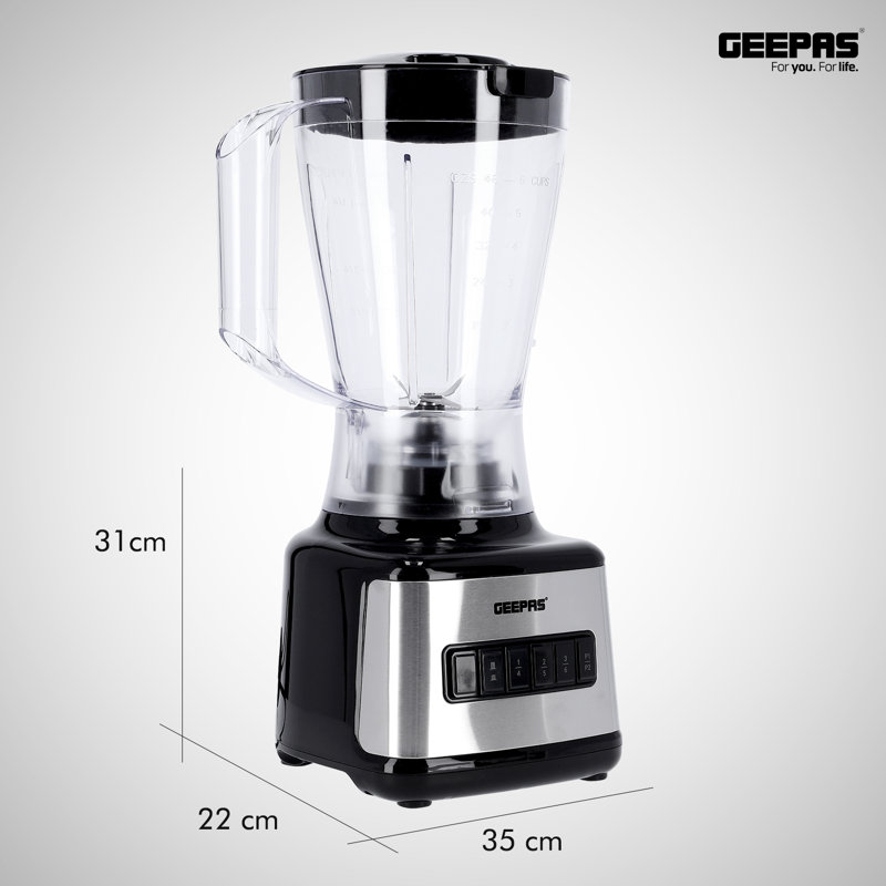 Geepas 8 Speed 150ml Countertop Blender