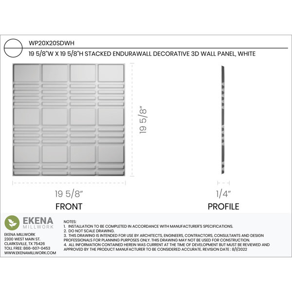 Dimensions du produit