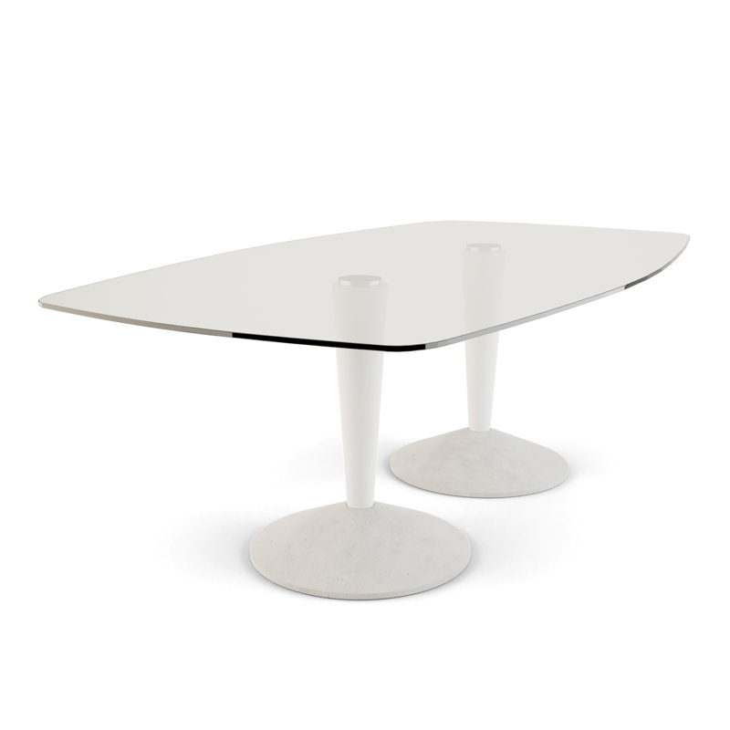Selen Glass Top Dining Table