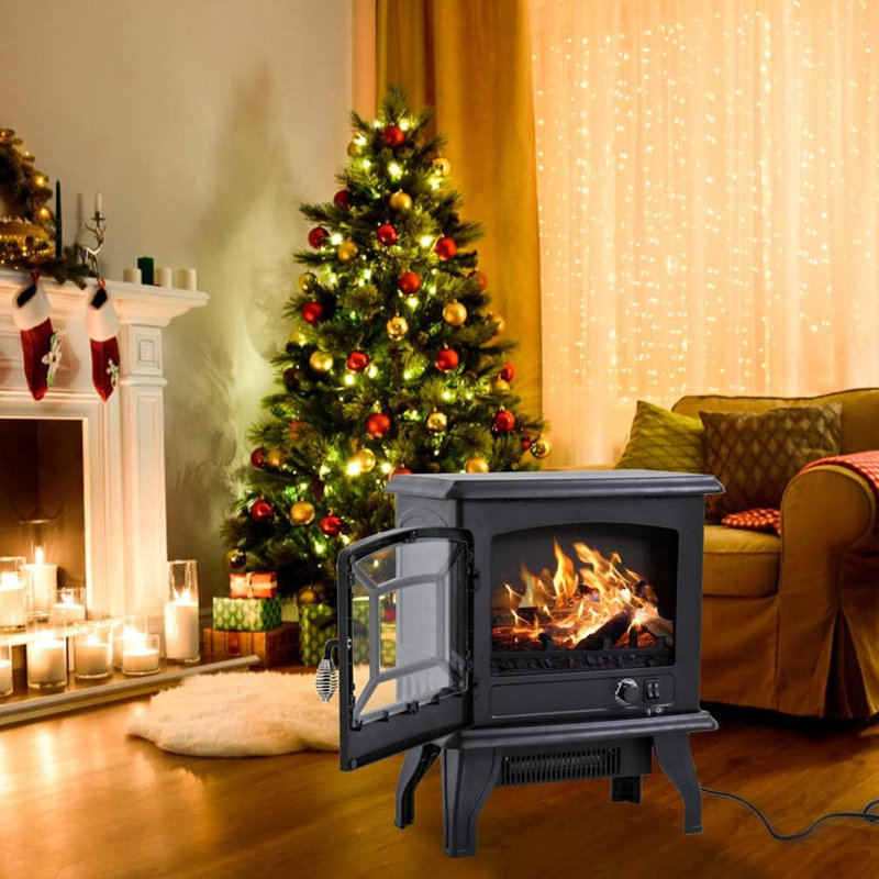 Arlesa Winston Porter 20 " W Electric Fireplace with BTU 4780