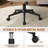 Fabric Swivel Desk Chair Office Chair with No Arms-108644001