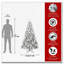 Arbre de Noël 7 pi