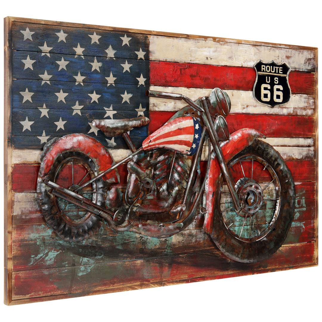 " 2 Wheels " Painting Print Williston Forge