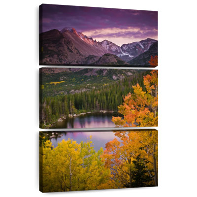 Alvord Bear Lake Fall Sunset