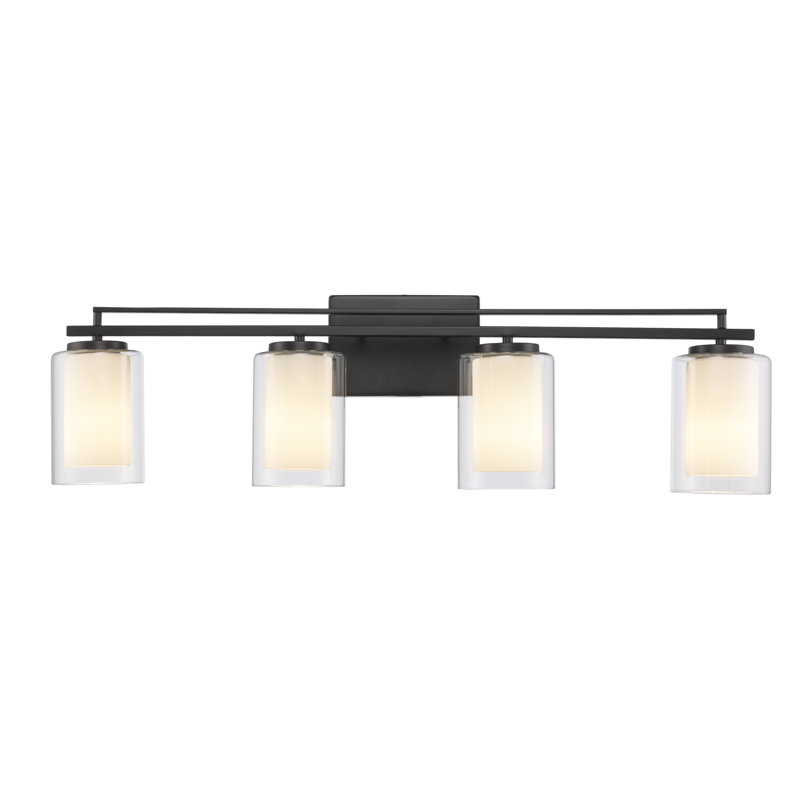 Dimmable Chandelier, Black, 4