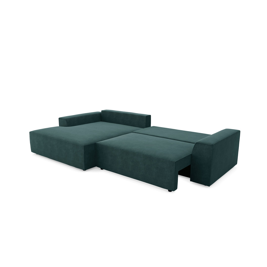 Ecksofa Aarthi mit Bettfunktion