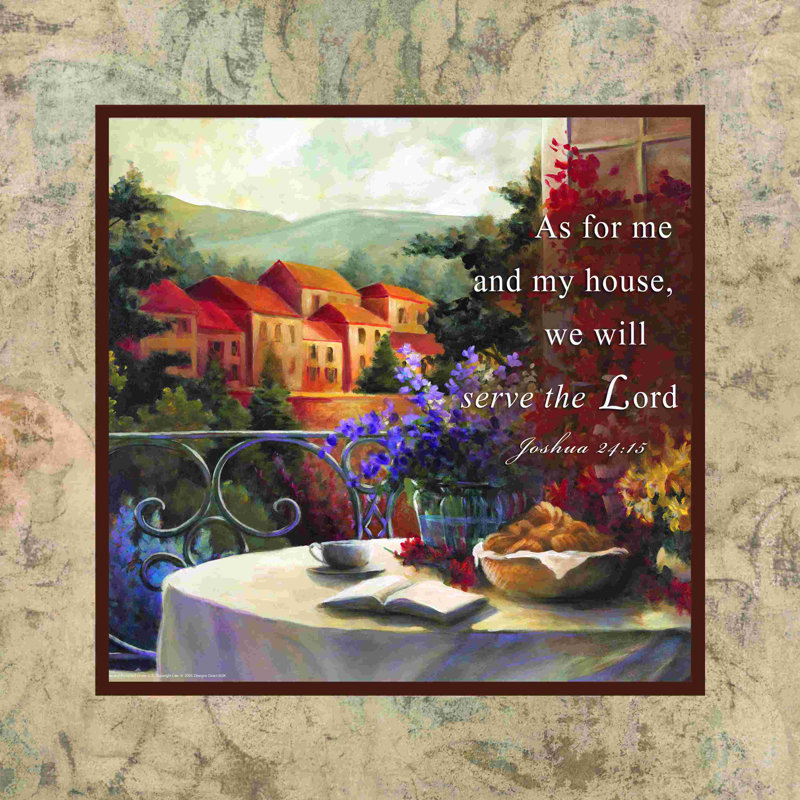 Serve the Lord 4, H 12 po x l 12 po