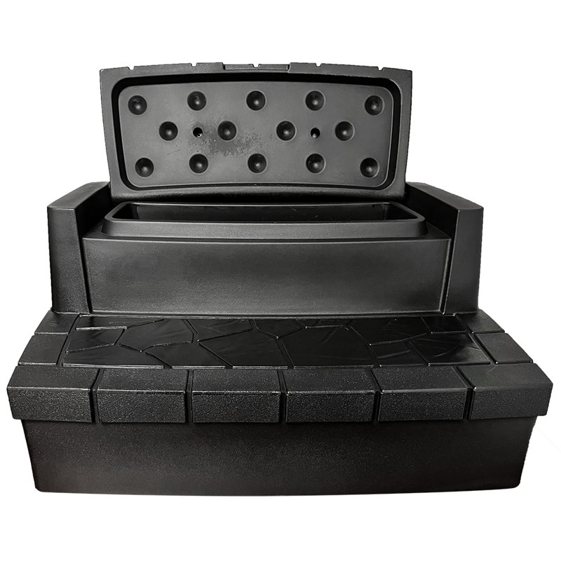 Marchepied de luxe, Noir