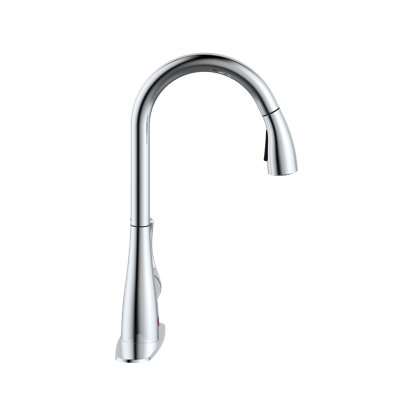 Westbrass Pull Down Spray Touch Kitchen Faucet