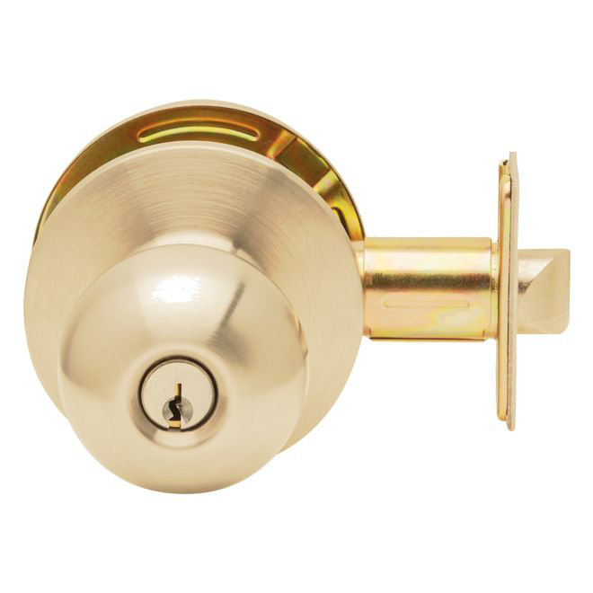 Bouton de porte cylindrique sans embrayage