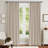 100% Blackout Curtains Linen Textured Solid Thermal Insulated Curtains & Drapes For Living Room Bedroom (50" Wide, Set Of 2)-558668437-558668436