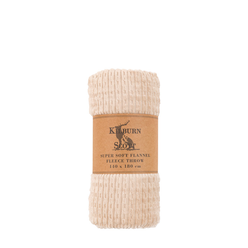 Throw Blanket, Tan