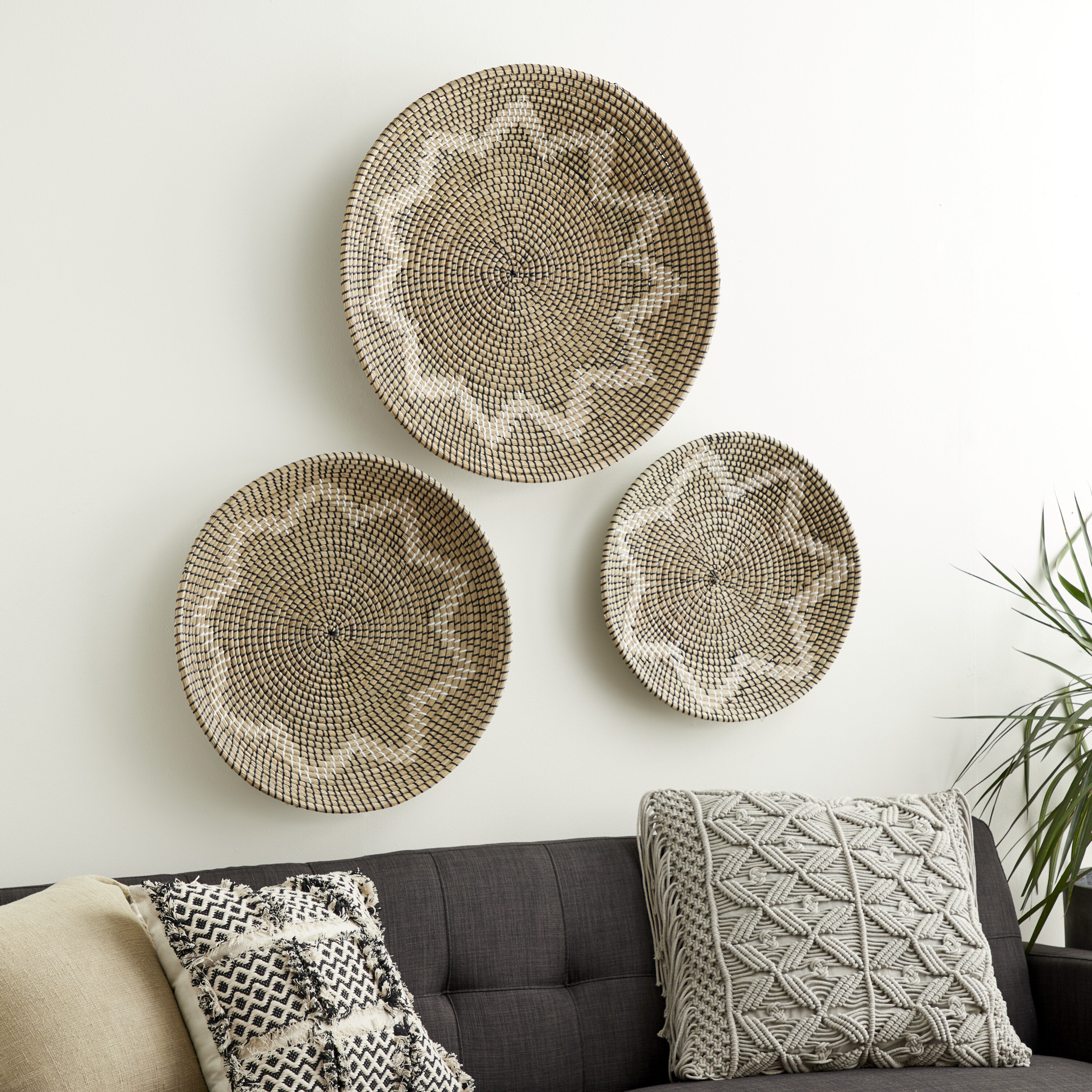 Seagrass Circles Wall Art