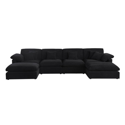 6 - Piece Chenille Sectional