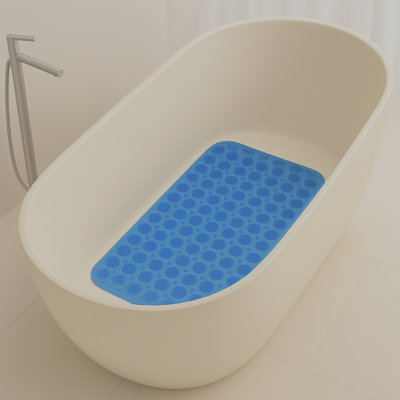 Tapis de douche à formes géométriques Aaleigha