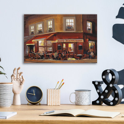 «Bistro II» par Tim O'Toole, art mural en verre acrylique
