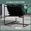 Minimal Padded Accent Chair, With Pockets --728539232