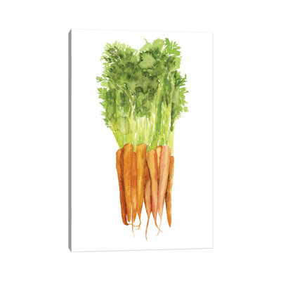 Watercolour Veggie III by Naomi McCavitt - 1 Piece Wrapped Canvas Painting