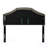 Grey Headboard With Velvet Covering And Modern Style Full Sized Headboard, Accentuating Button Refinement Nailhead-259393779-259393782