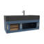 Ensemble de meuble-lavabo simple mural 48 po Nile-415820549-415820550-416175034