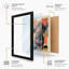 Portrait in Fragments Eclectic - Framed Print-869476251-869476248