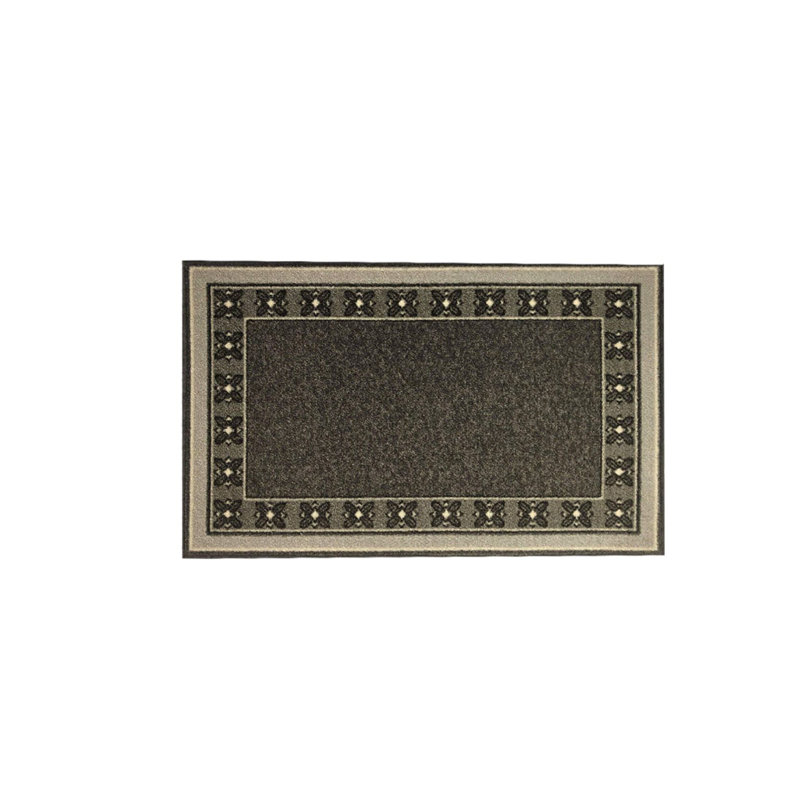 Tapis d'entrée antidérapant Michiana Stair 30 po x 20 po, Gris