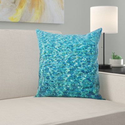Water Throw Pillow