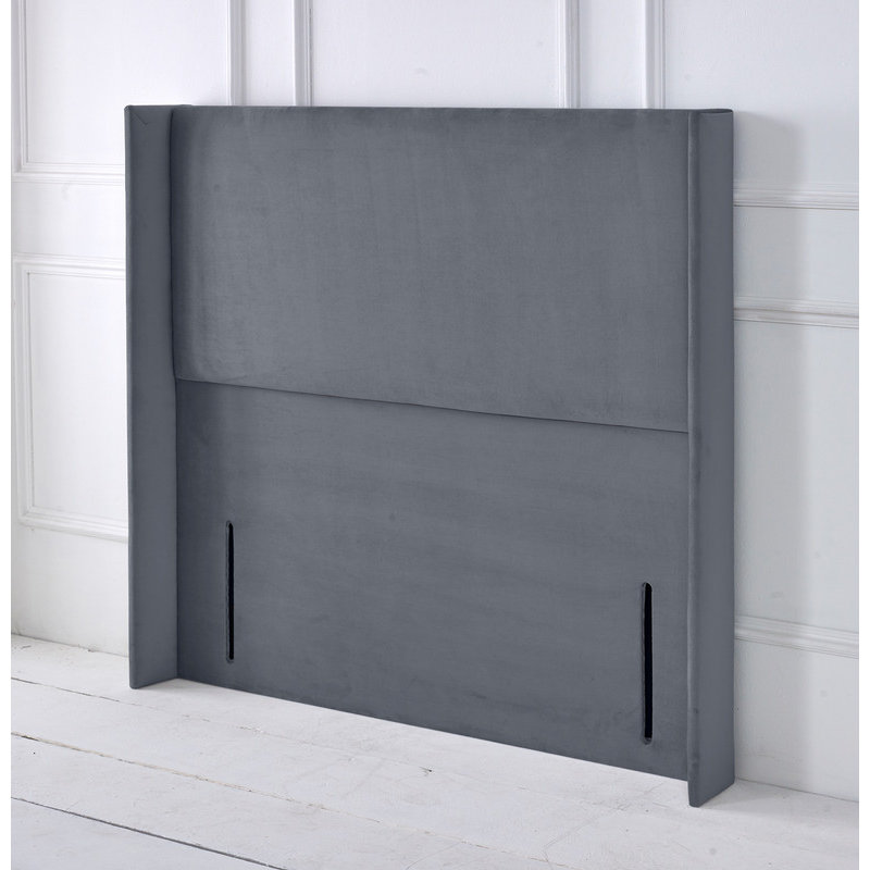 Upholstered Headboard, Grey, Single (3')