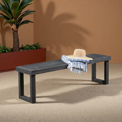 Outdoor Acacia Wood Dining Bench