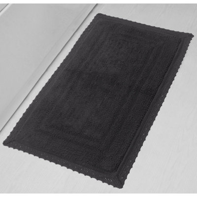 Opulent Absorbent Cotton Soft Bath Rug