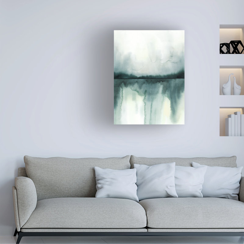 Grace Popp «Soft Reflections II», art sur toile, H 47 po x l 35 po