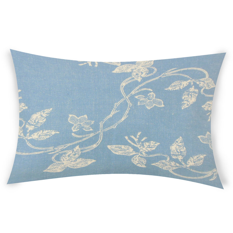  Housse et insert rectangulaires en coton, Turquoise, 12 po x 18 po