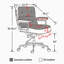 Fauteuil de direction en cuir véritable Jonathyn avec structure en aluminium-1698205401