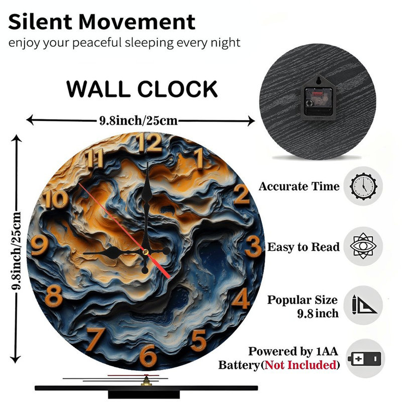 Horloge artistique