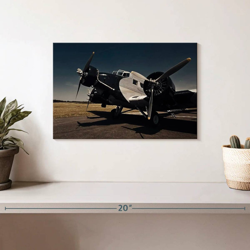 Avion Junkers Ju 52, H 8 po x l 12 po