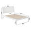  Lit plateforme en bois massif Fitzsimmons-1260222523-1260222526