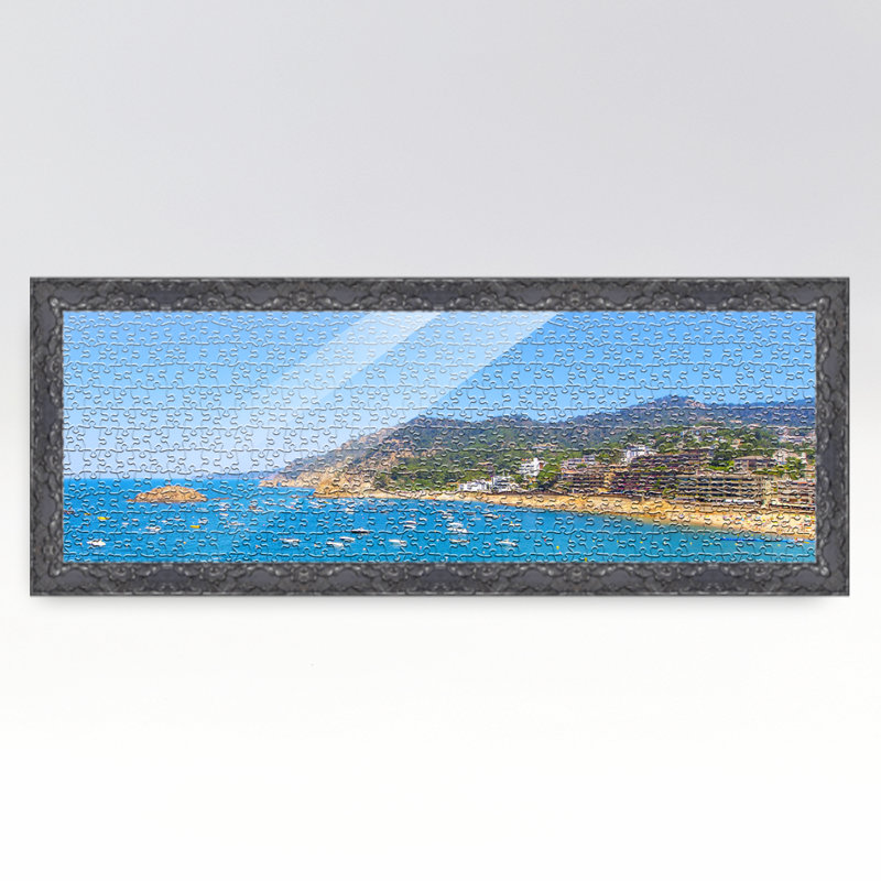 Cadre photo Cornellious, Argent, L 18 po x H 36 po