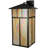 Rustic Lodge Steel Armed Sconce