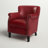 Gail Faux Leather Armchair-193325157