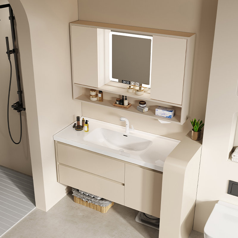 Light luxury simple style bathroom cabinet