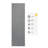 Custom Size Non Slip Solid Color Grey Low Pile Slip Resistant Hallway Runner Rugs by Feet-768470399