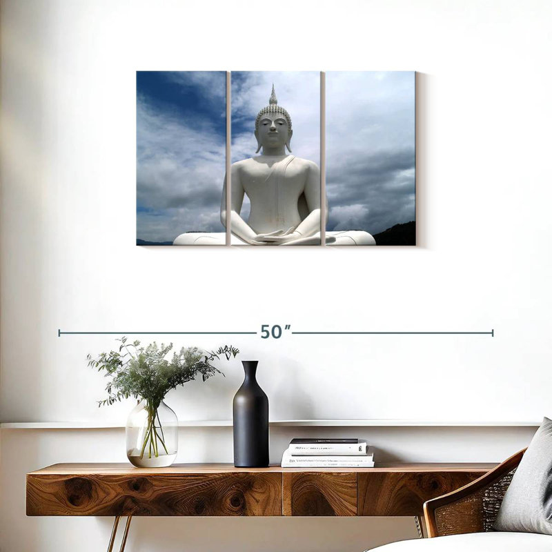 Adella Wat Thai Buddha, 20" H x 33" W