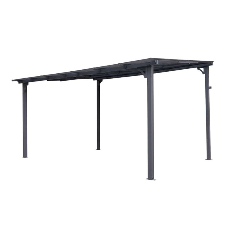 Aluminium Wall Gazebo, 240cm H x 300cm W x 300cm D