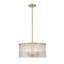 Luminaire suspendu tambour 5 lumières-1040648733
