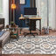 Tapis marocain gris foncé Hegwood-24748802